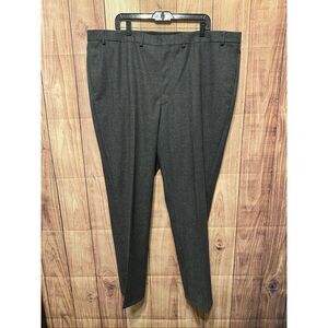 Eddie Bauer size 46 stretch grey pants 50% Wool men’s business